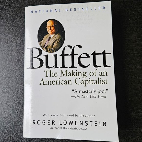 4/$25 Buffett: The Making of an American Capitalist by Roger‎ Lowenstein - Picture 1 of 7